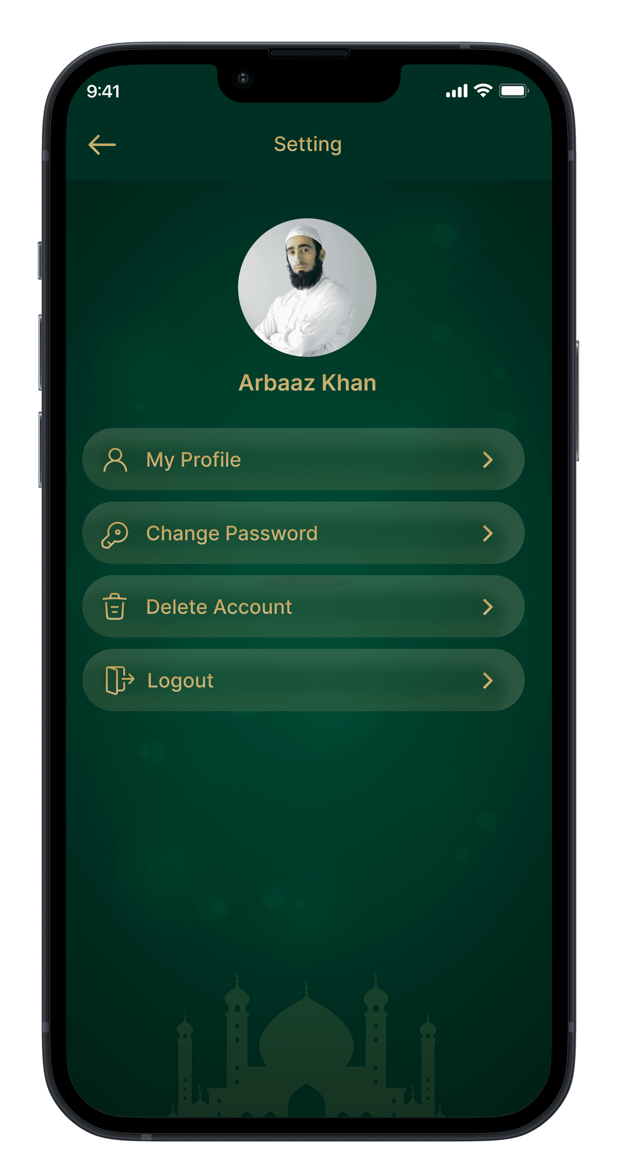 Feature screen content