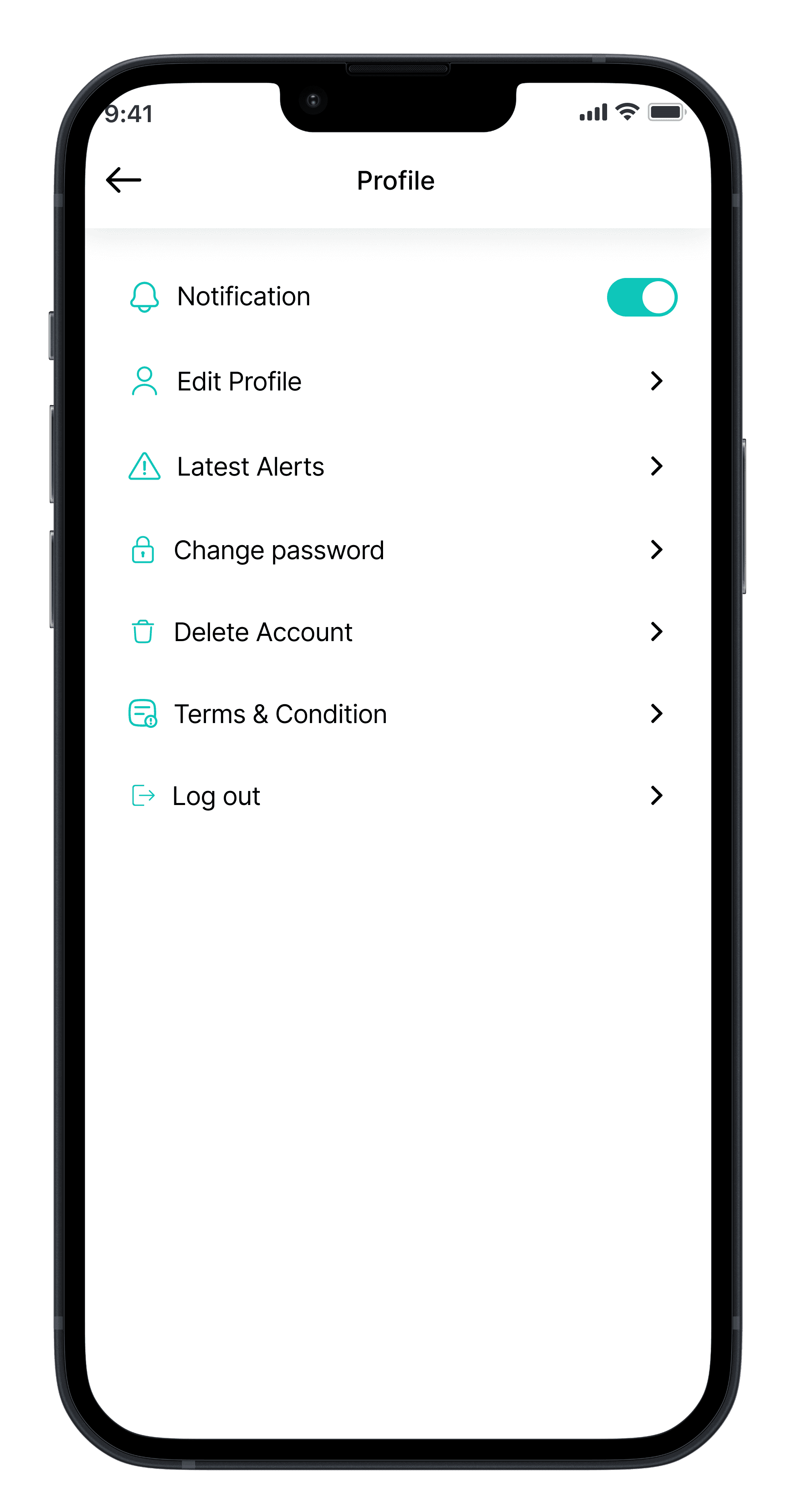 Feature screen content