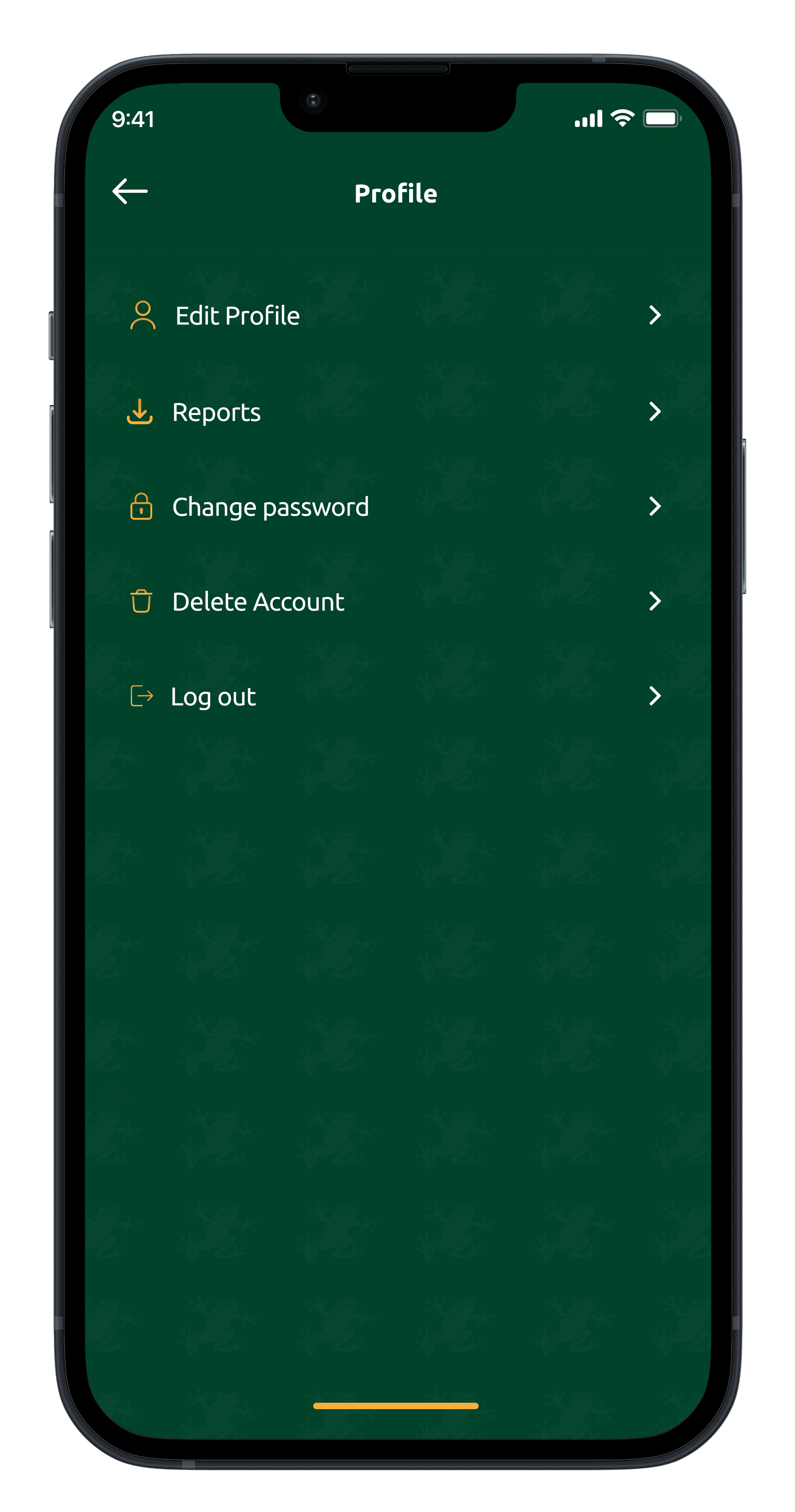 Feature screen content
